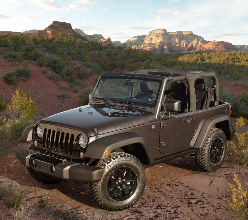 Illustration for article titled New 2014 JeepĀ® Wrangler Willys Wheeler Edition: A Classic Throwback With Modern Capability